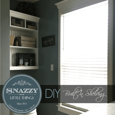 Built In Shelving After
