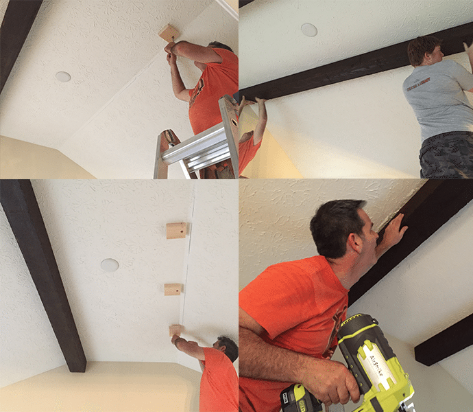 How we "fixed" falling drywall tape... snazzy little things