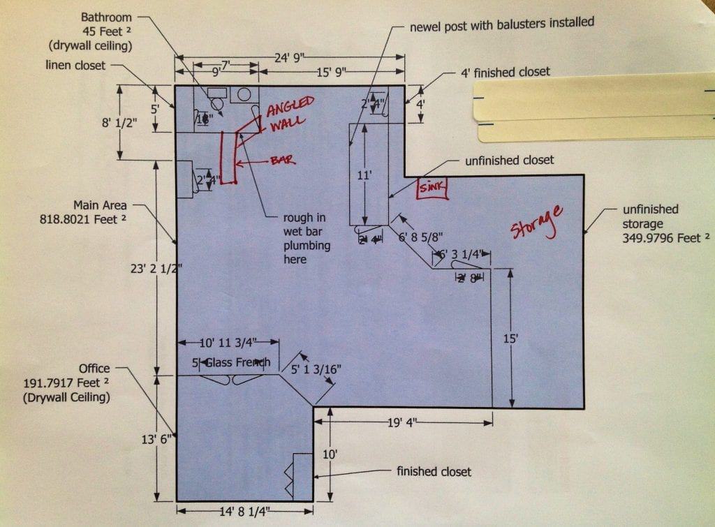 Rendering, Industrial Basement