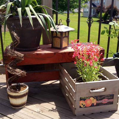 DIY Vintage Crates with Labels
