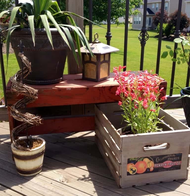 DIY Vintage Crates with Labels