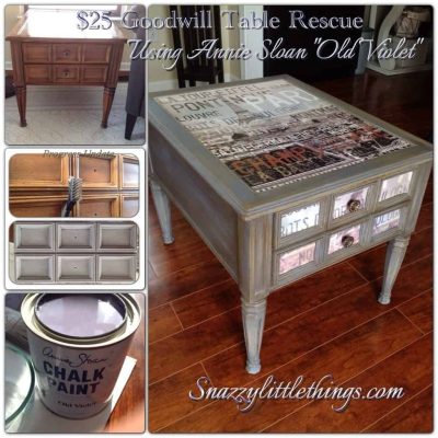 DIY: $25 Goodwill Table Upcycle