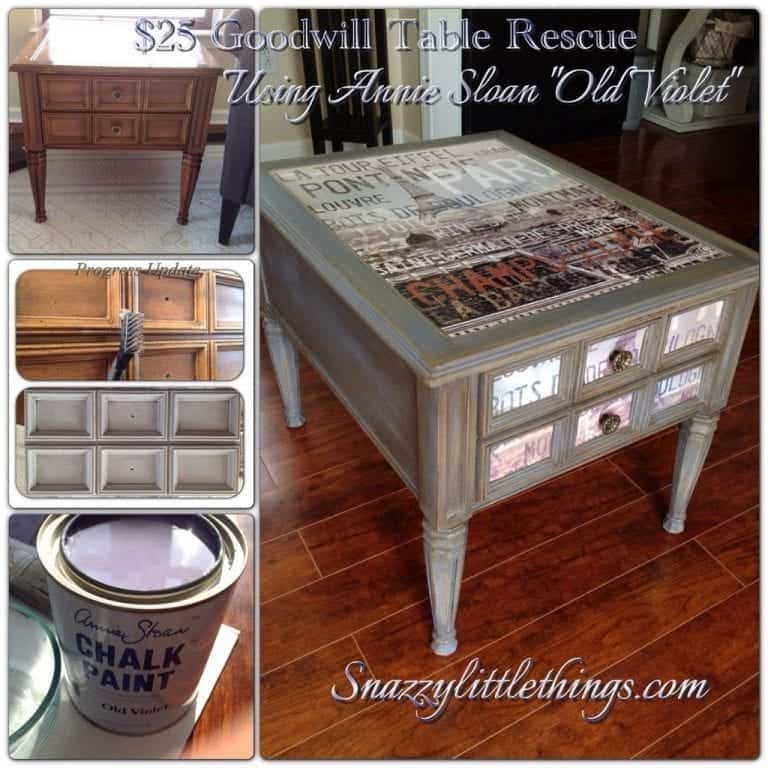 DIY: $25 Goodwill Table Upcycle