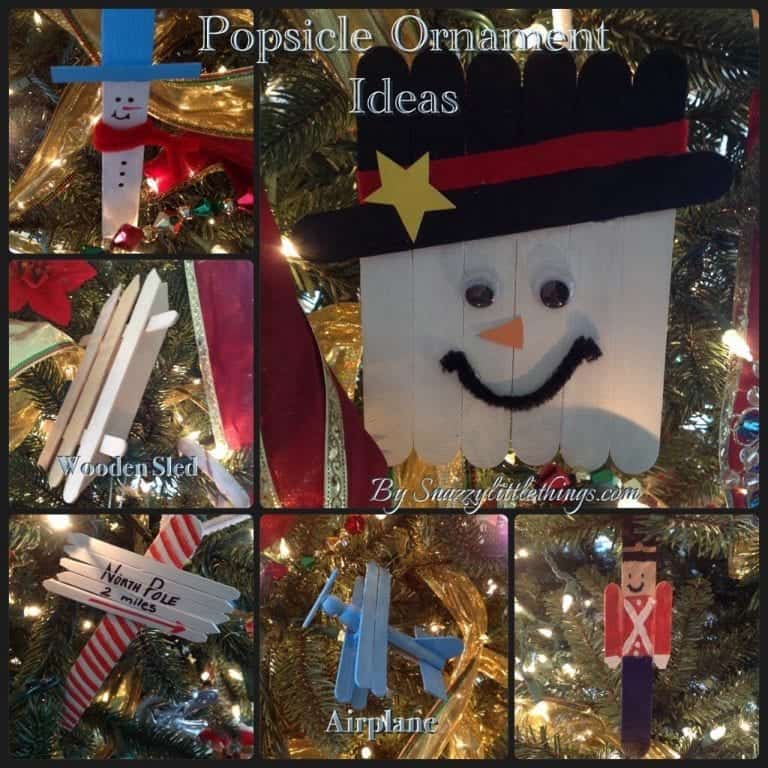 Oriental Trading Co. – Popsicle stick ornaments
