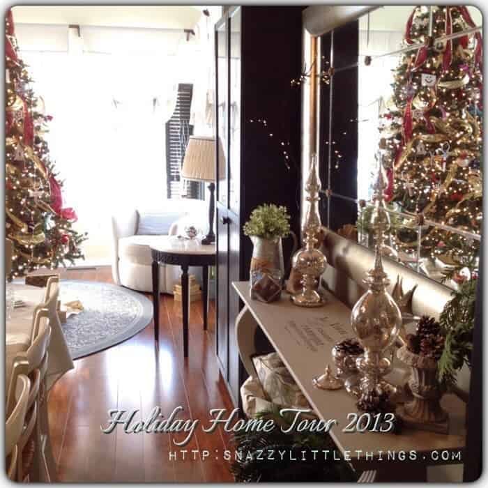 Holiday Home Tour SnazzyLittlethings.com