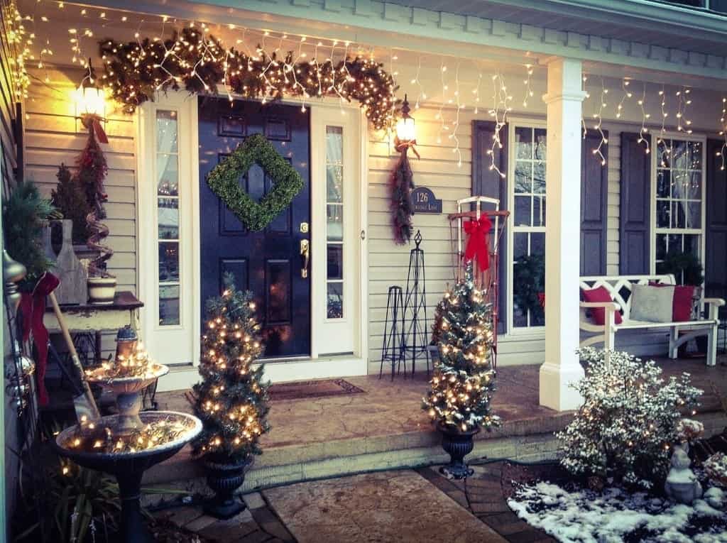Holiday front porch, Snazzy Little Things