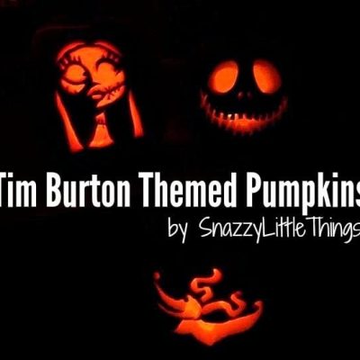 Tim Burton Themed Pumpkins