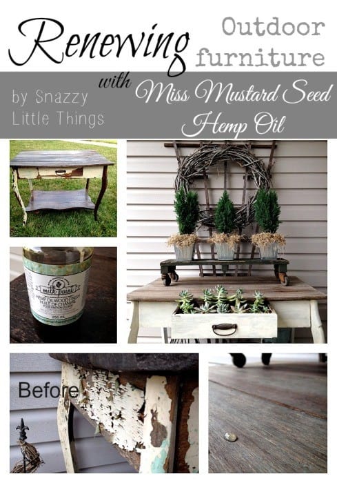 renewing furniture collage