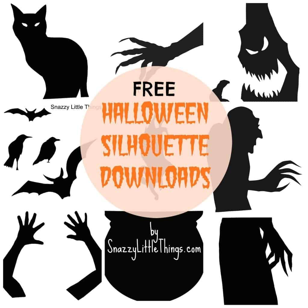 Halloween silhouette images