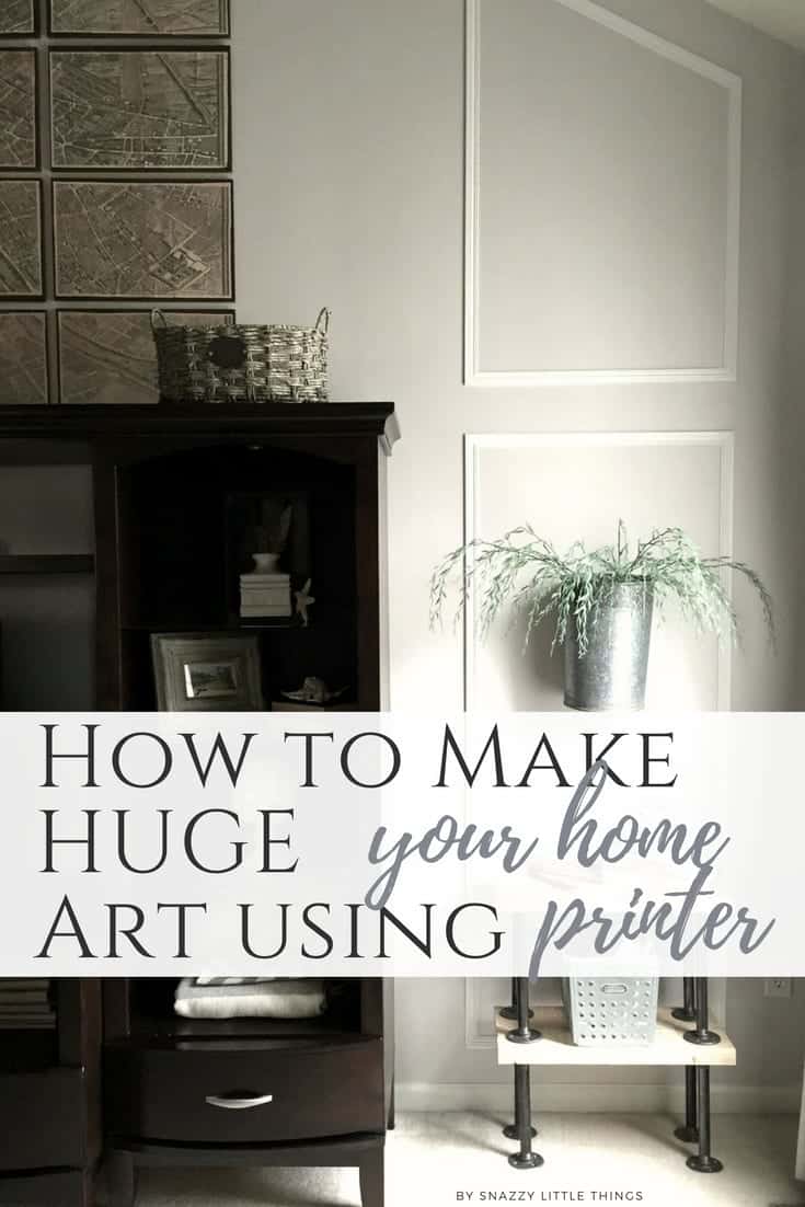 How to Enlarge Images Tile Printing by Snazzy Little Things