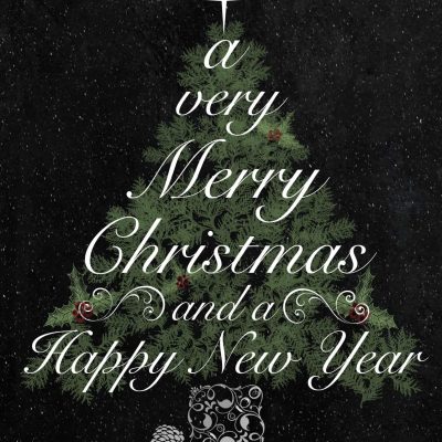 {FREE ART!} Merry Christmas Tree, click through to my blog to download, print out on photo paper and frame! by SnazzyLittleThings.com