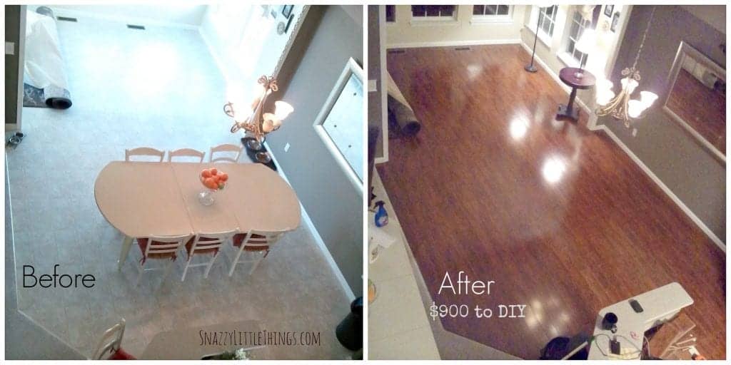 Laminate Flooring DIY Project