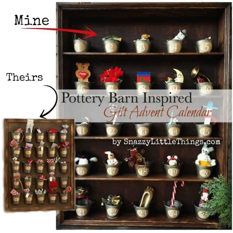 Pottery Barn Advent Calendar