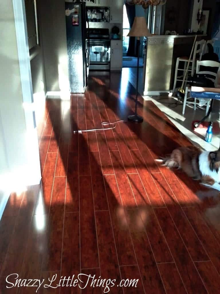 Progress laminate floor installation