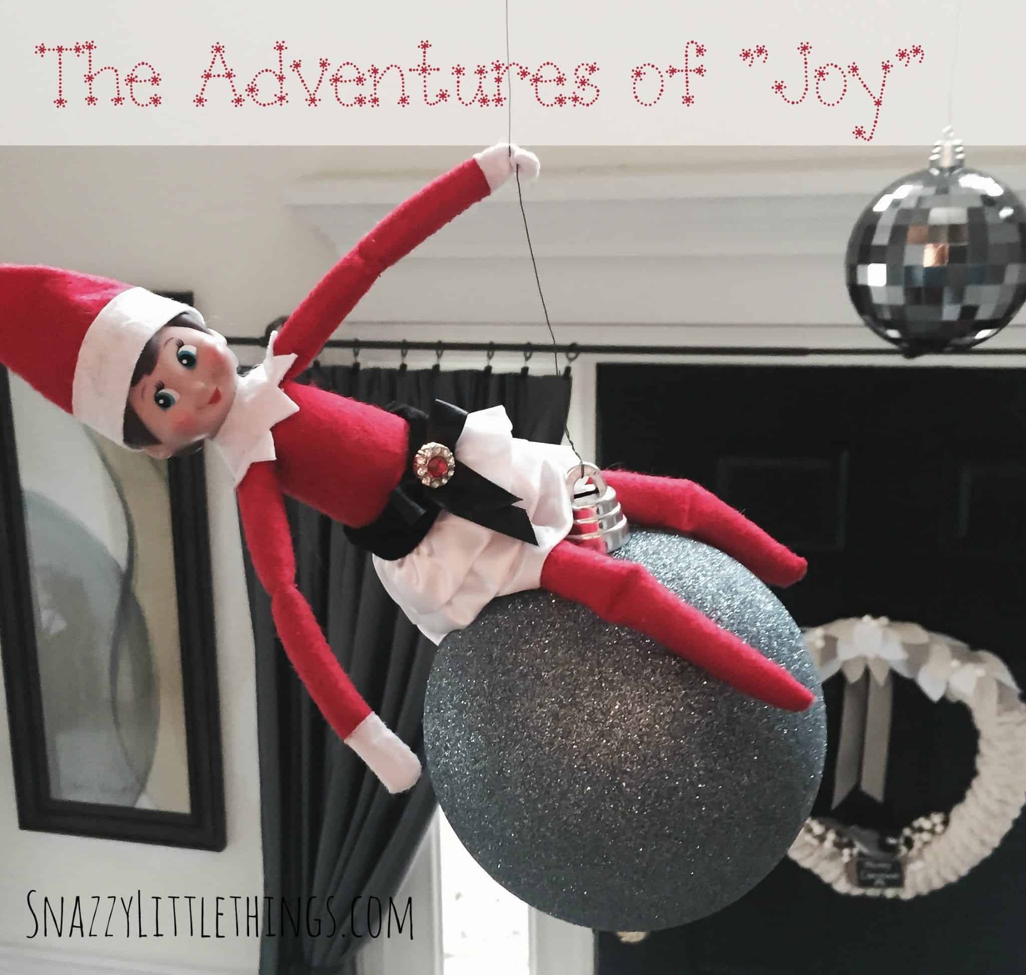 "Wrecking Ball" Elf on the Shelf, by SnazzyLittleThings.com