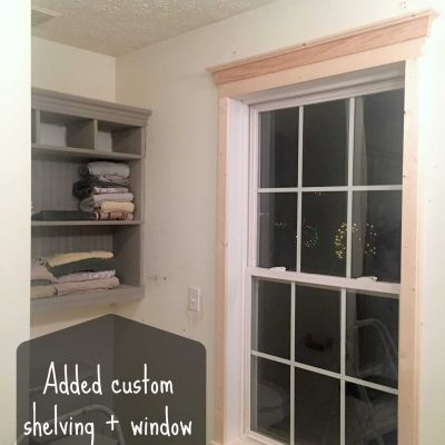 Part I: Upgrading Our Builders Grade Bathroom - by SnazzyLittleThings.com