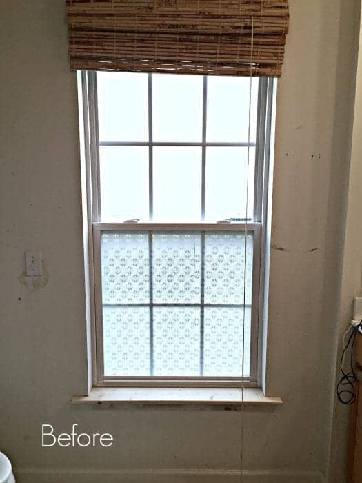 Part I: Upgrading Our Builders Grade Bathroom - by SnazzyLittleThings.com