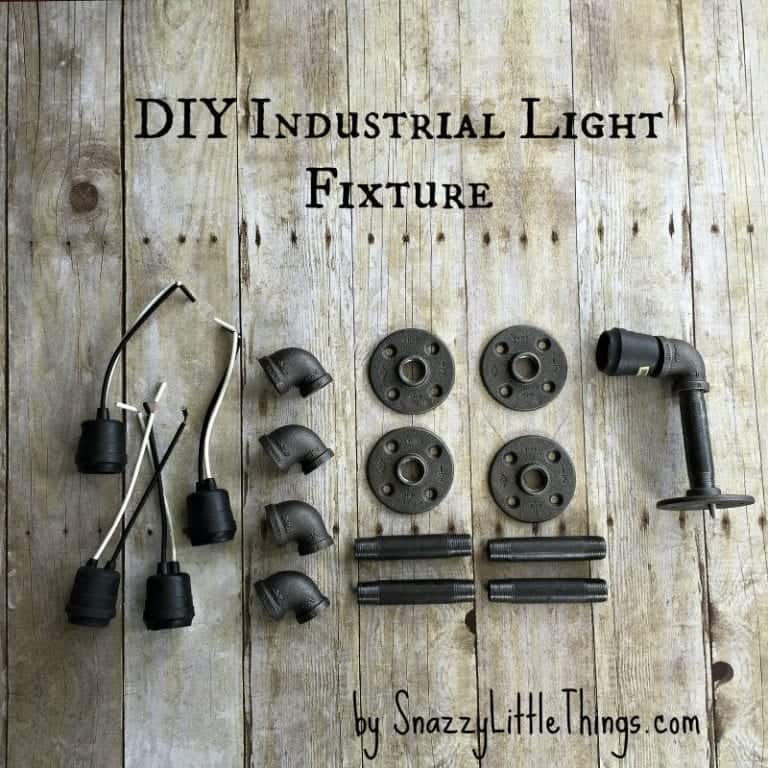 DIY Industrial Light Fixture
