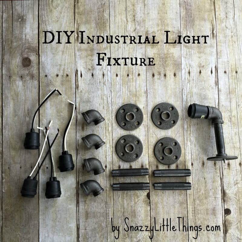 Diy Industrial Light For Vanity