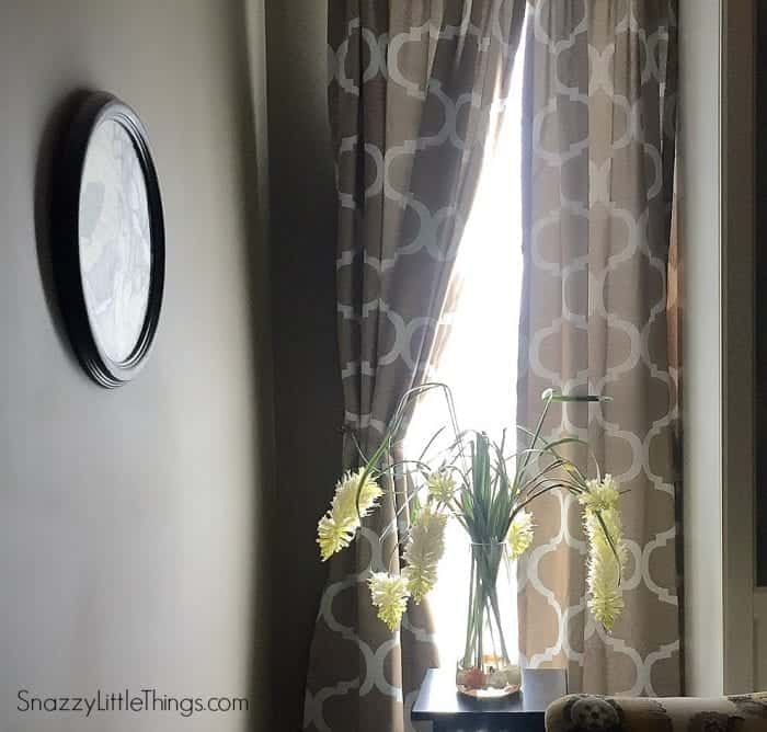Blackout Curtains in Master Bedroom | by SnazzyLittleThings.com