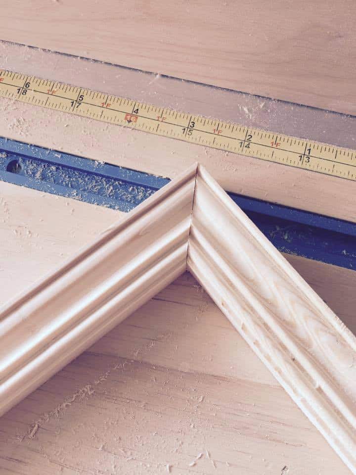 diy wood trim made with router by Snazzylittlethings