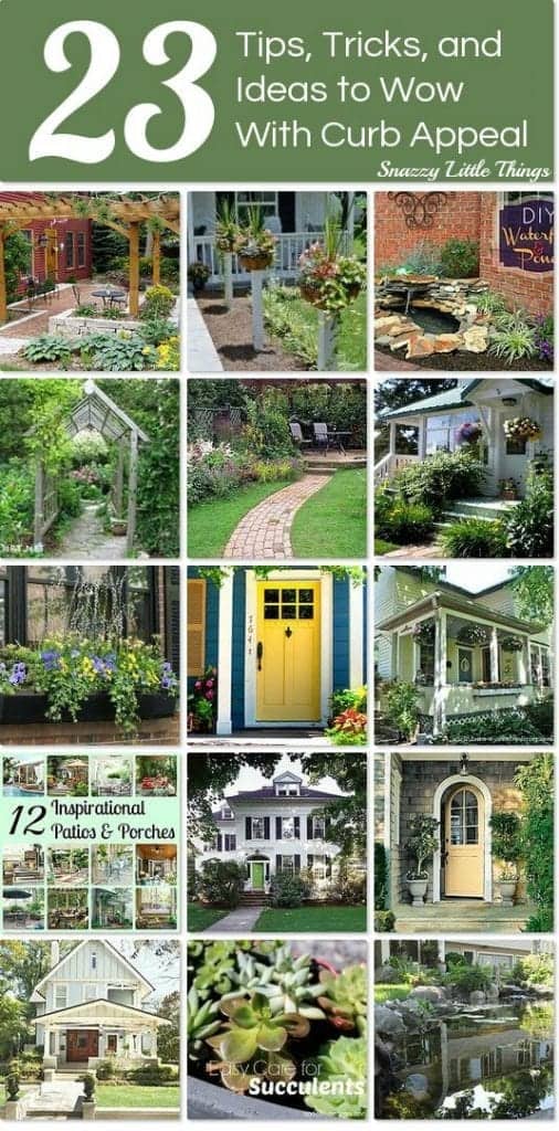 23 Curb Appeal Ideas on Hometalk! | by Jeanette at SnazzyLittleThings.com