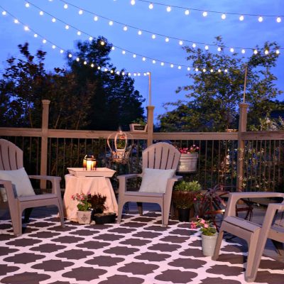 Deck Update Summer Home Tour @SnazzyLIttleThings