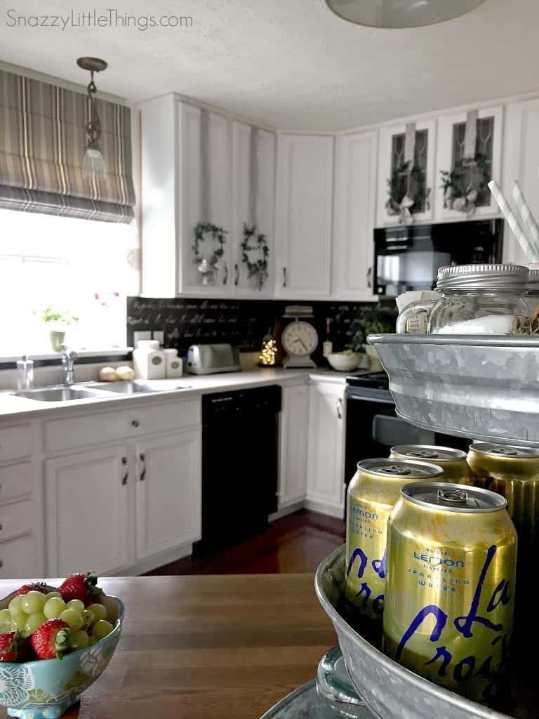 Kitchen Summer Home Tour @SnazzyLittleThings