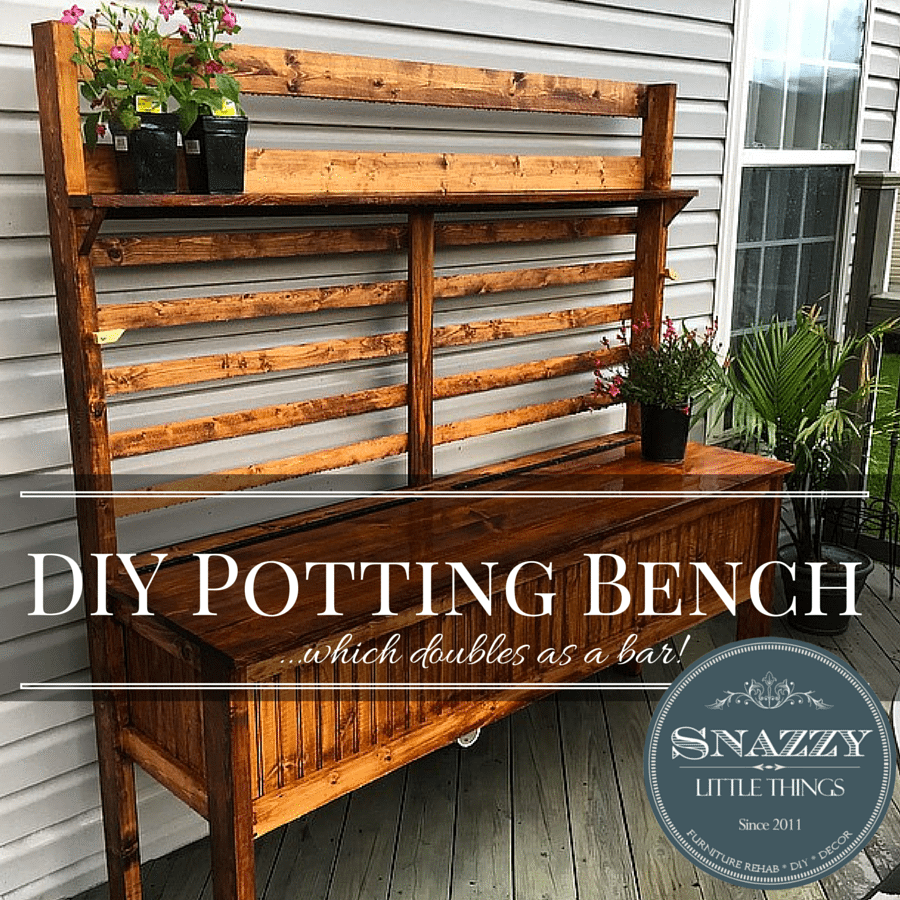 Potting Bench Free Plans