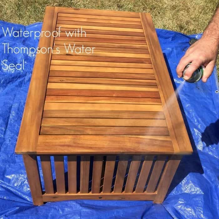 Waterproof with Thompson's Water Seal