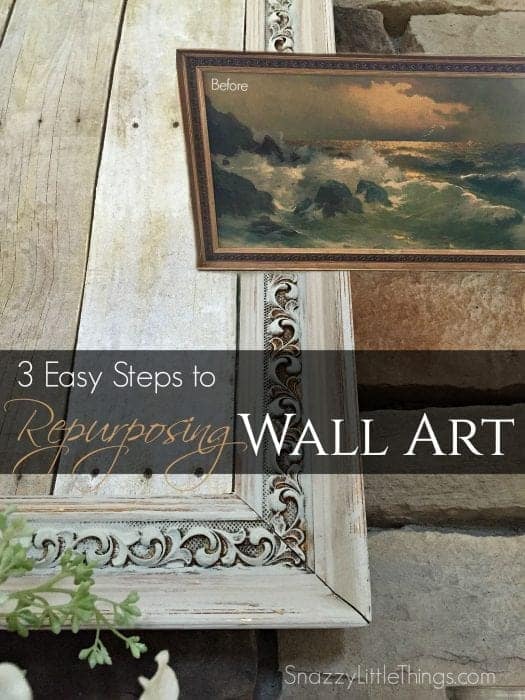 3 Easy Steps to Repurposing Wall Art