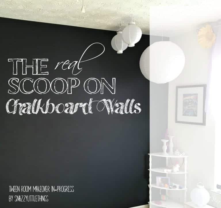 The Real Scoop on Chalkboard Walls