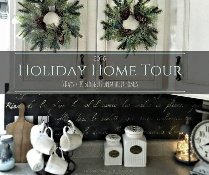 30 Bloggers Share their homes, Holiday Home Tour 2015 by SnazzyLittleThings.com