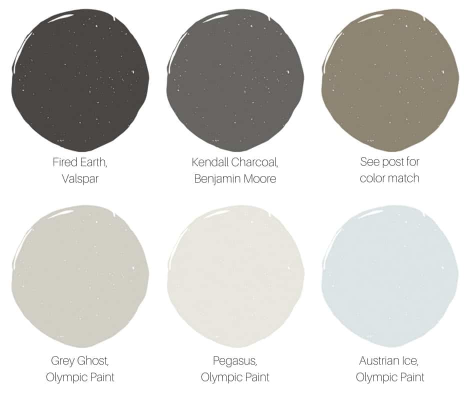 My Interior Paint Colors Snazzy Little Things