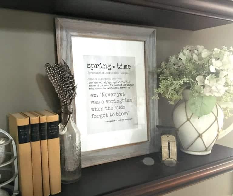 Free “springtime” printable