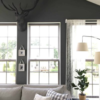 Sunroom with Couch Summer Home Tour 2016