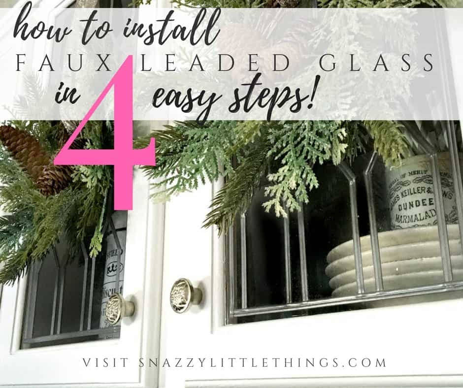 install-faux-leaded-glass-in-4-steps
