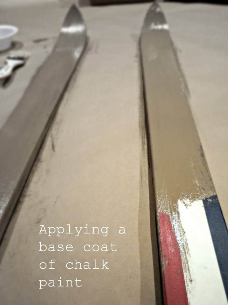 diy-faux-wood-skis-applying-a-base-coat-by-snazzylittlethings