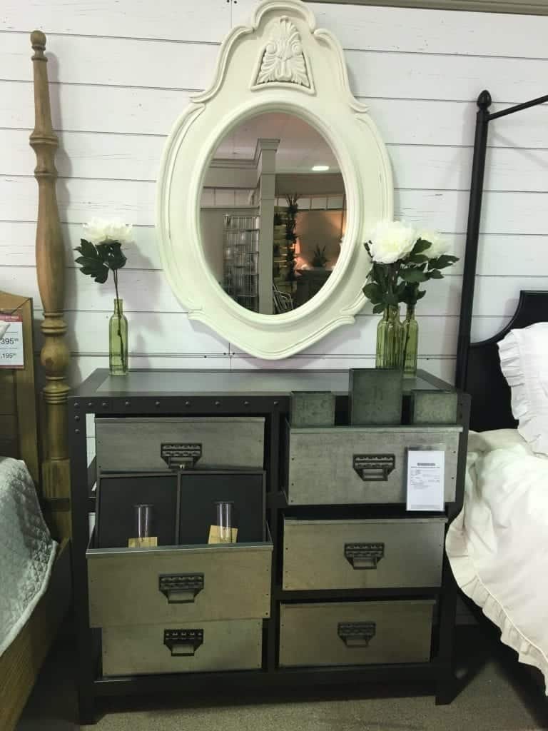 Mirror And Industrial Dresser Joanna Gaines Furniture