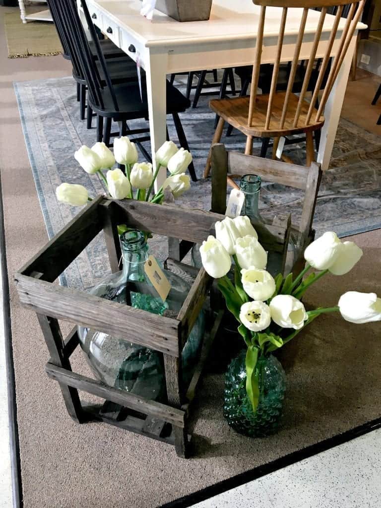 Tulips and Crates Joanna Gaines Furniture