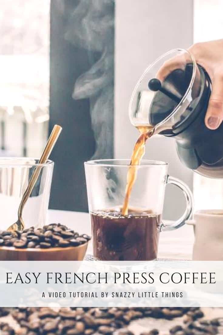 How to Make French Press Coffee