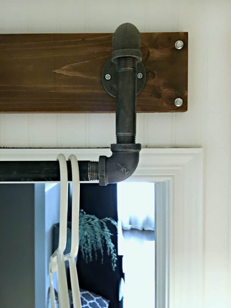 Tiny Laundry Room Above the Door Valet by SnazzyLittleThings.com