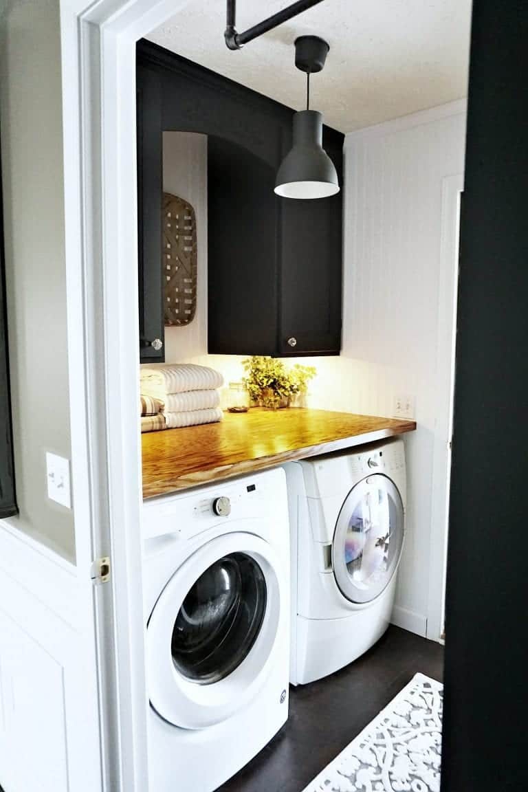 Tiny Laundry Room MAKEOVER