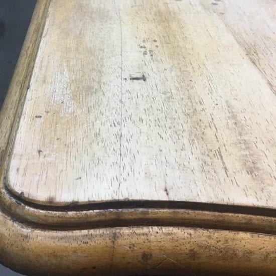 Rustic Farmhouse Table Makeover with Danish Oil