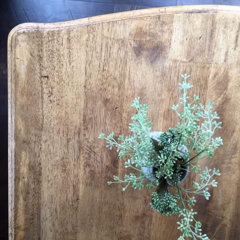 Rustic Farmhouse Table Makeover with Danish Oil