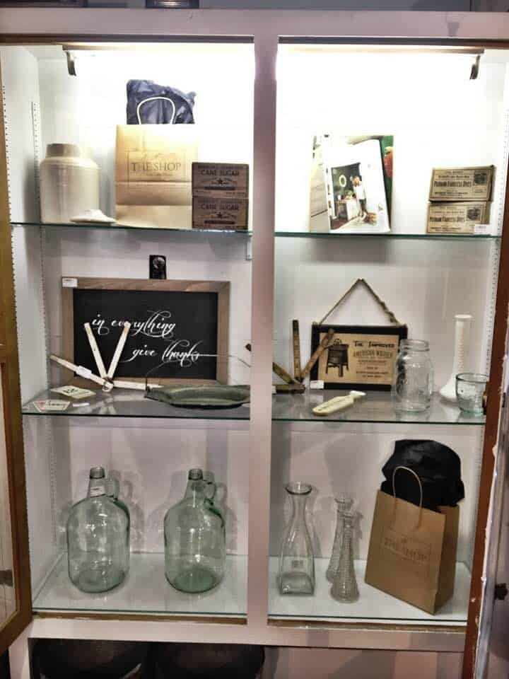 Store Tour Snazzy Little Things glass display cases