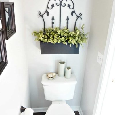 $90 Half Bath Upgrade by Snazzy Little Things