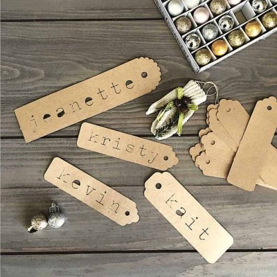 DIY Paper Gift Tags