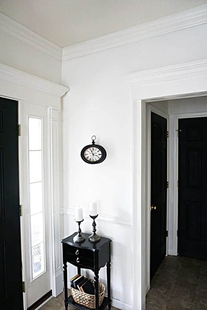 Entryway Update View of Closet Hallway