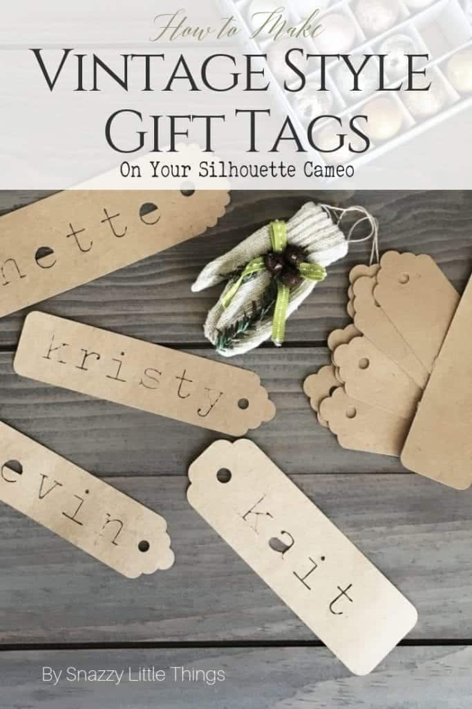 How to Make Personalized Gift Tags on Your Silhouette Cameo